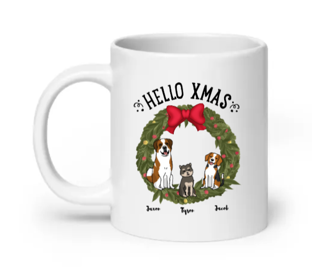 Hello Xmas - Customizable Mug