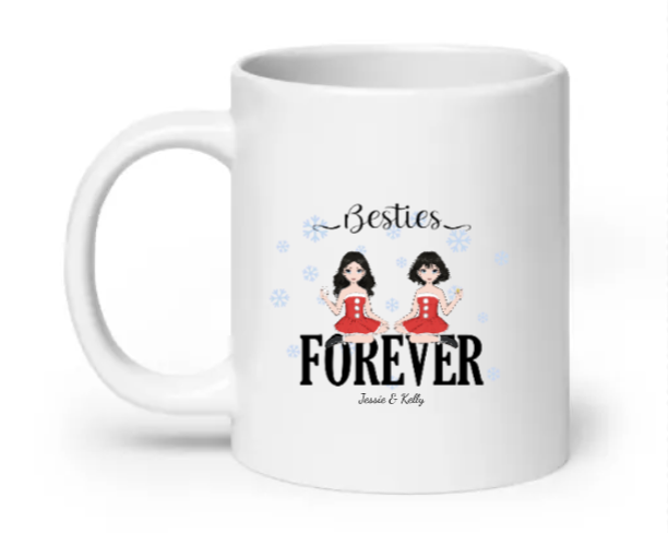 Besties Forever - Customizable Mug