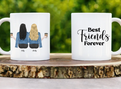 Best Friends Forever - Customizable Mug