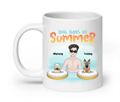 Dog days of summer - Customizable Mug