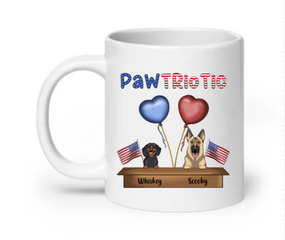 Pawtriotic - Customizable Mug