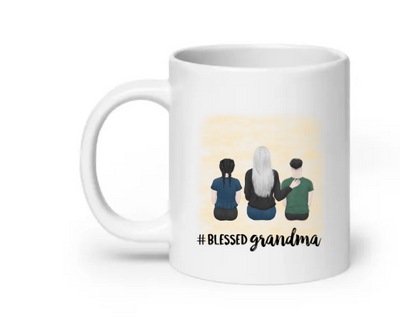 Blessed grandma - Customizable Mug