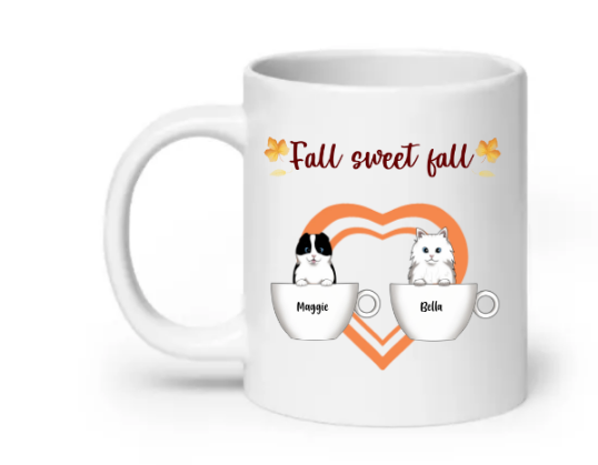 Fall sweet fall - Customizable Mug