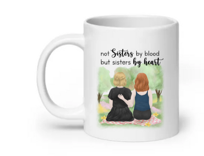 Friends / Sisters by heart - Customizable Mug