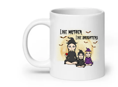 Like mother, like daughter Halloween - Customizable Mug