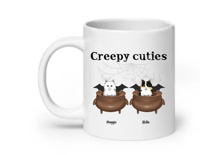 Creepy cuties Cats - Customizable Mug